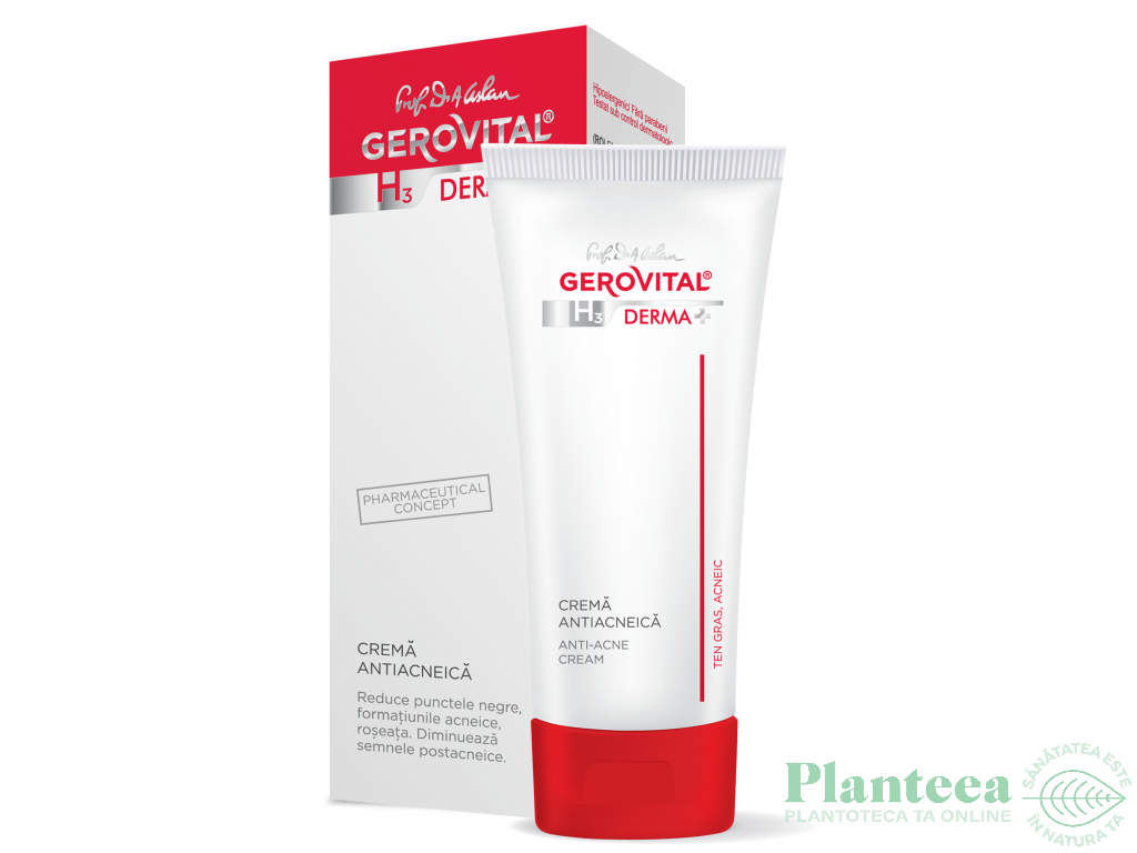 Crema antiacnee 50ml - GEROVITAL H3 DERMA+