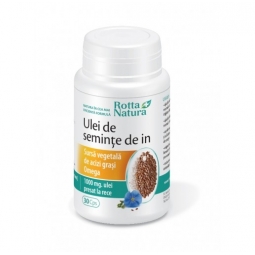 Ulei seminte in 1000mg 30cps - ROTTA NATURA