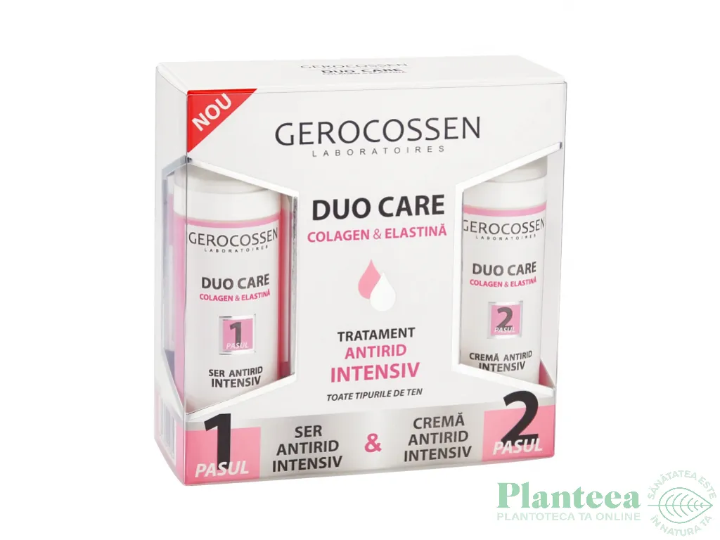 Caseta Colagen & Elastina Antirid Intensiv [Ser antirid 30ml+Crema antirid 30ml] 2b - GEROCOSSEN