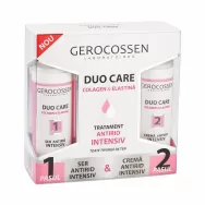 Kit tratament antirid intensiv colagen elastina Duo Care [ser+crema] 30ml+30ml - GEROCOSSEN