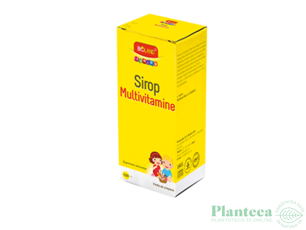 Sirop multivitamine junior 100ml - BIOLAND