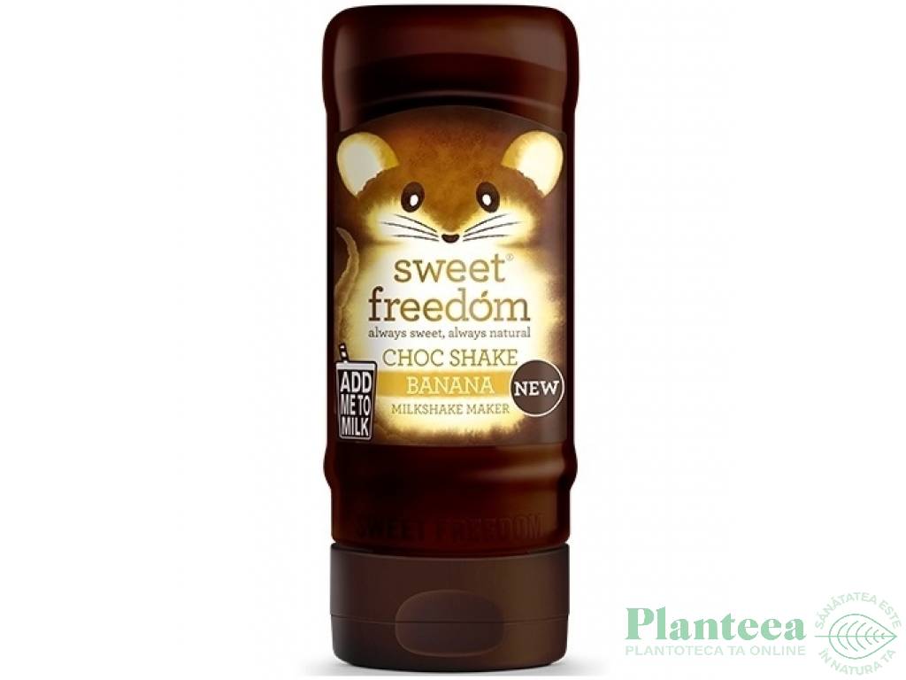 Toping ciocolata banane Choc Shot 310g - SWEET FREEDOM