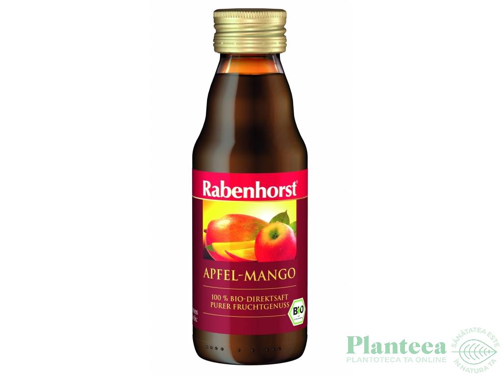 Suc mere mango 100% eco 125ml - RABENHORST