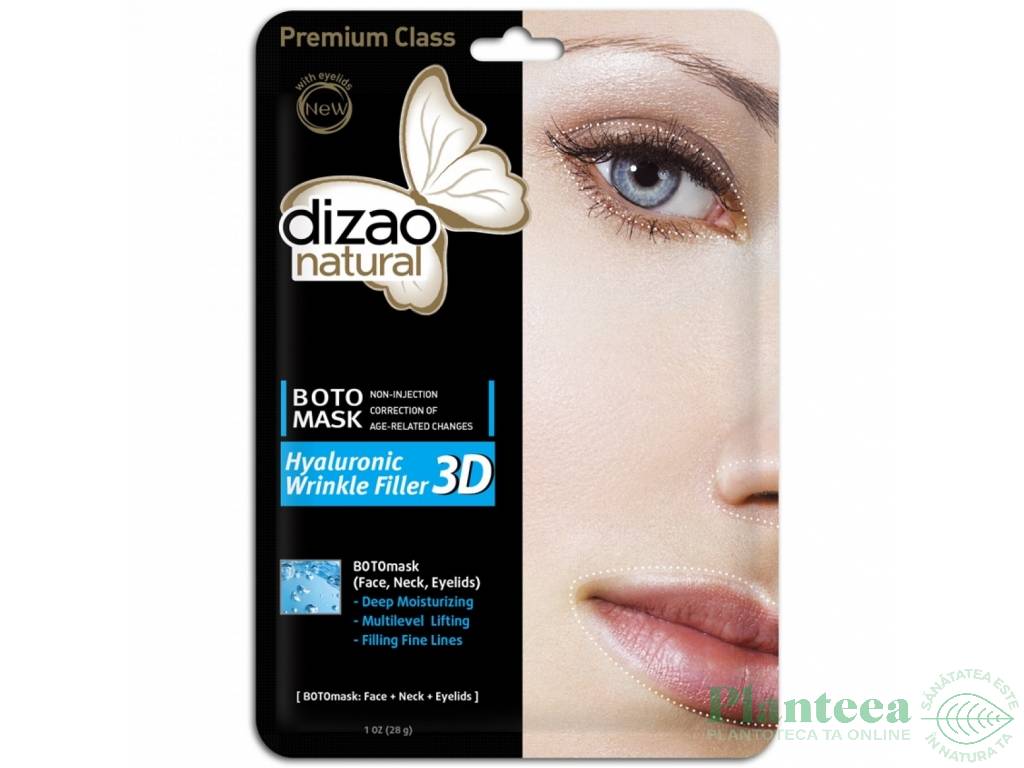 Masca filler hialuronic Boto 3D 28g - DIZAO NATURAL