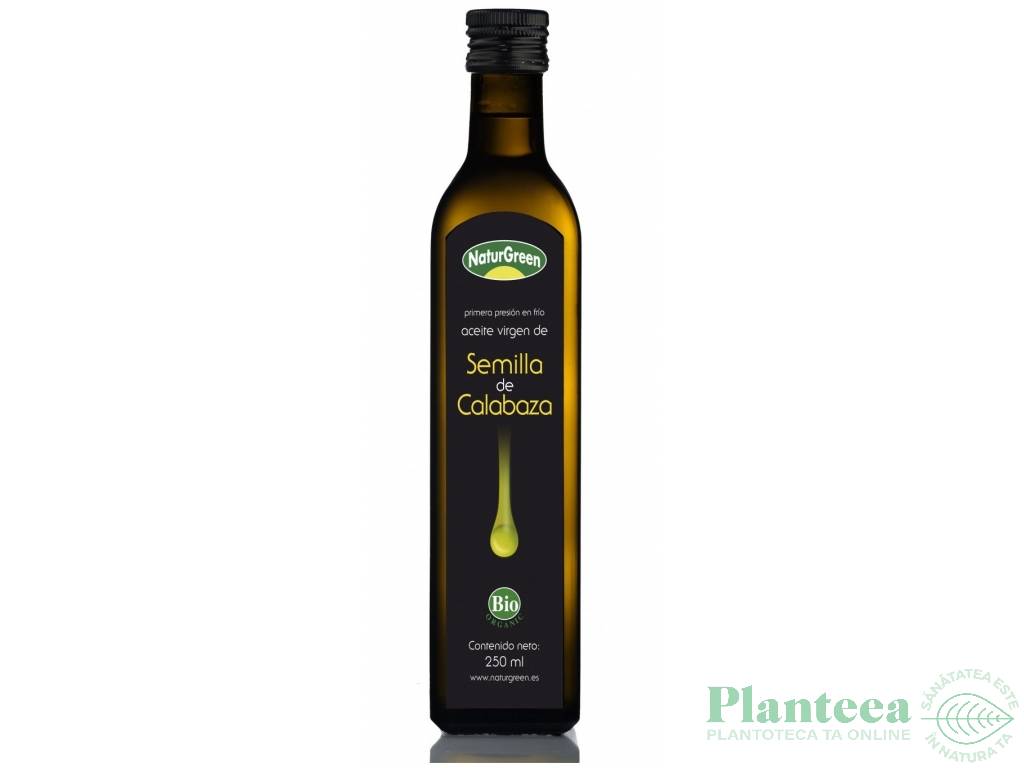 Ulei seminte dovleac virgin eco 250ml - NATURGREEN