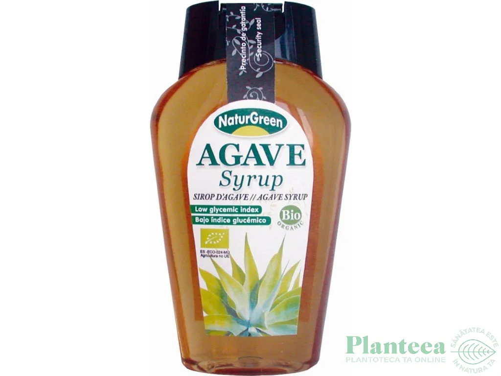 Indulcitor sirop agave bio 250ml - NATURGREEN