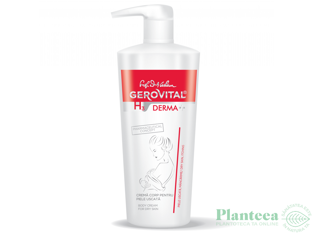 Gel dus crema concentrata 500ml - GEROVITAL H3 DERMA+