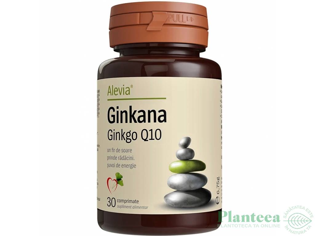 Ginkgo Q10 Ginkana 30cp - ALEVIA