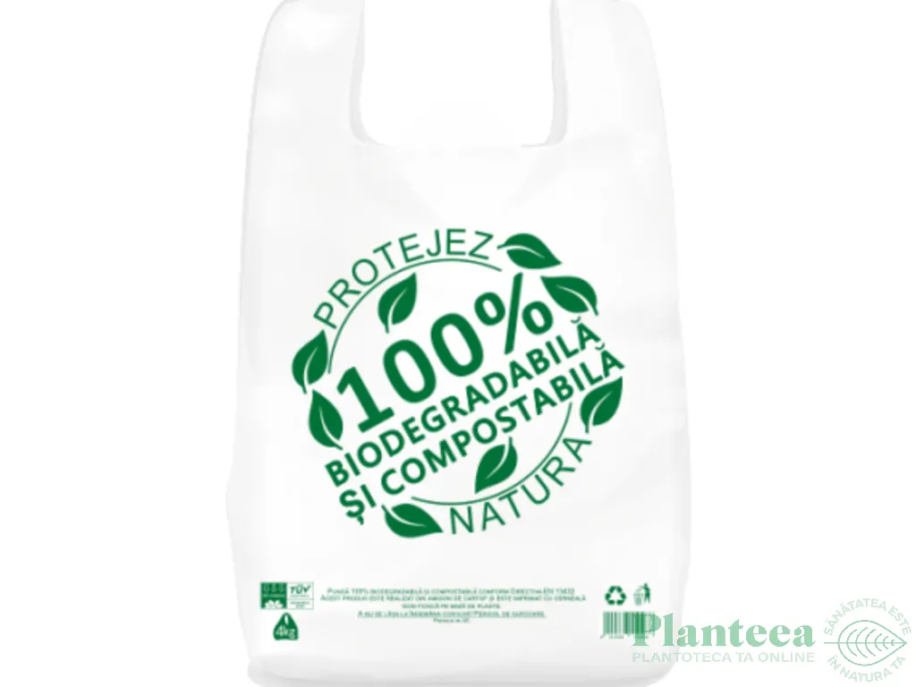 Punga biodegradabila eco 4kg - BIOSHOPPER