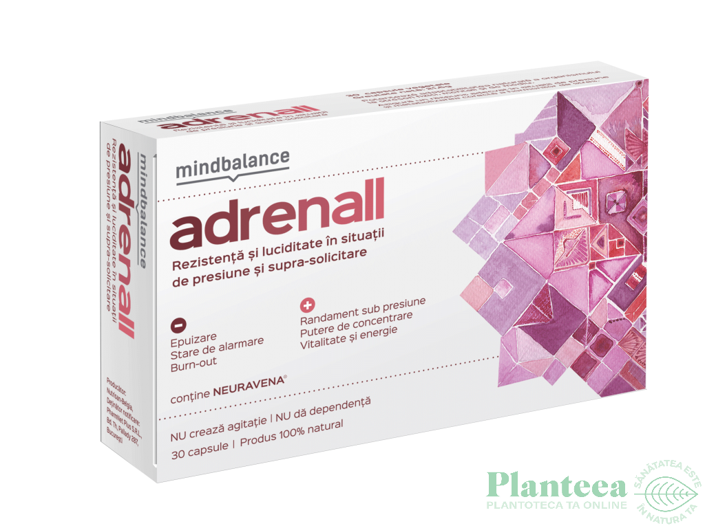 Adrenall 30cps - PHARMNET PLUS