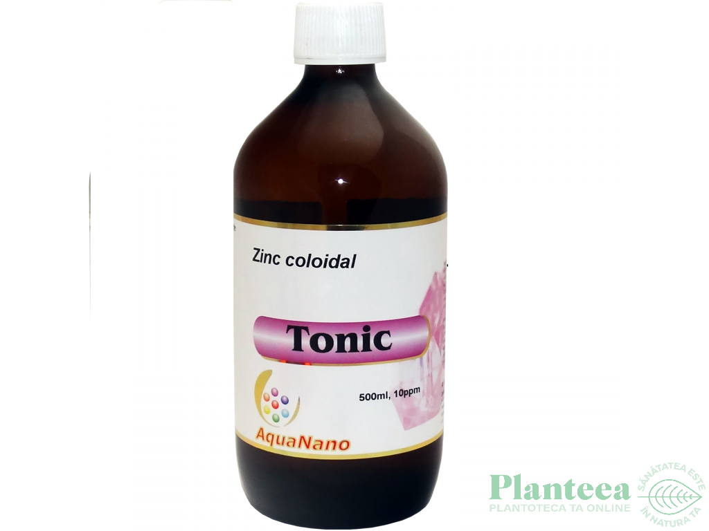 Zinc coloidal 10ppm Tonic 200ml - AQUA NANO