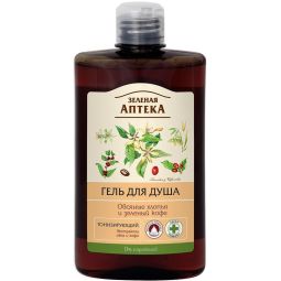 Gel dus tonifiant ovaz cafea verde 400ml - ZELENAYA APTEKA