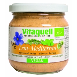 Crema tartinabila seminte in Mediterran eco 180g - VITAQUELL