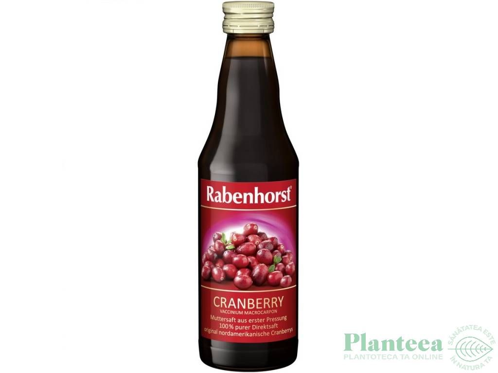 Suc merisoare 100% 330ml - RABENHORST