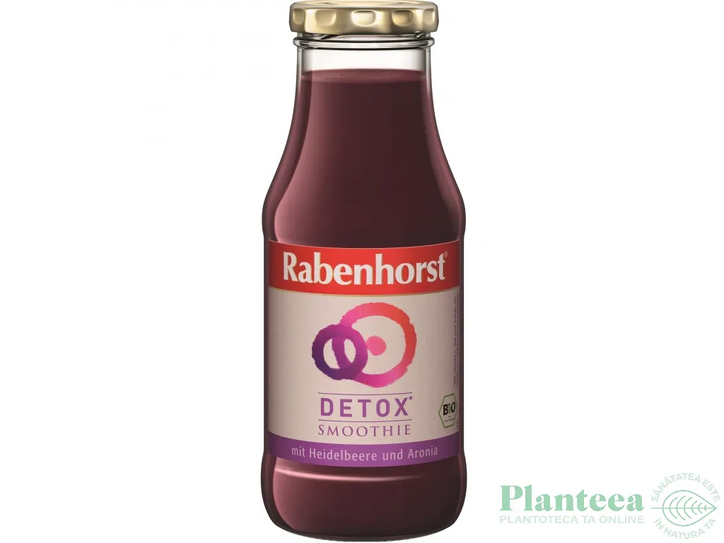 Smoothie Detox afine aronia eco 240ml - RABENHORST