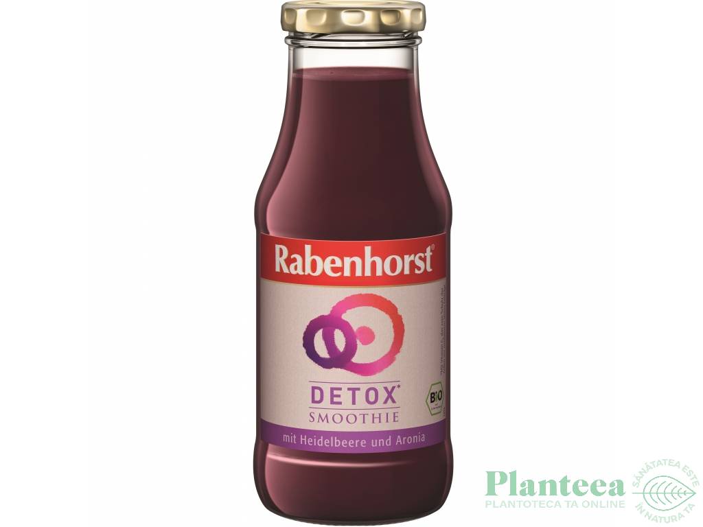 Smoothie Detox afine aronia eco 240ml - RABENHORST