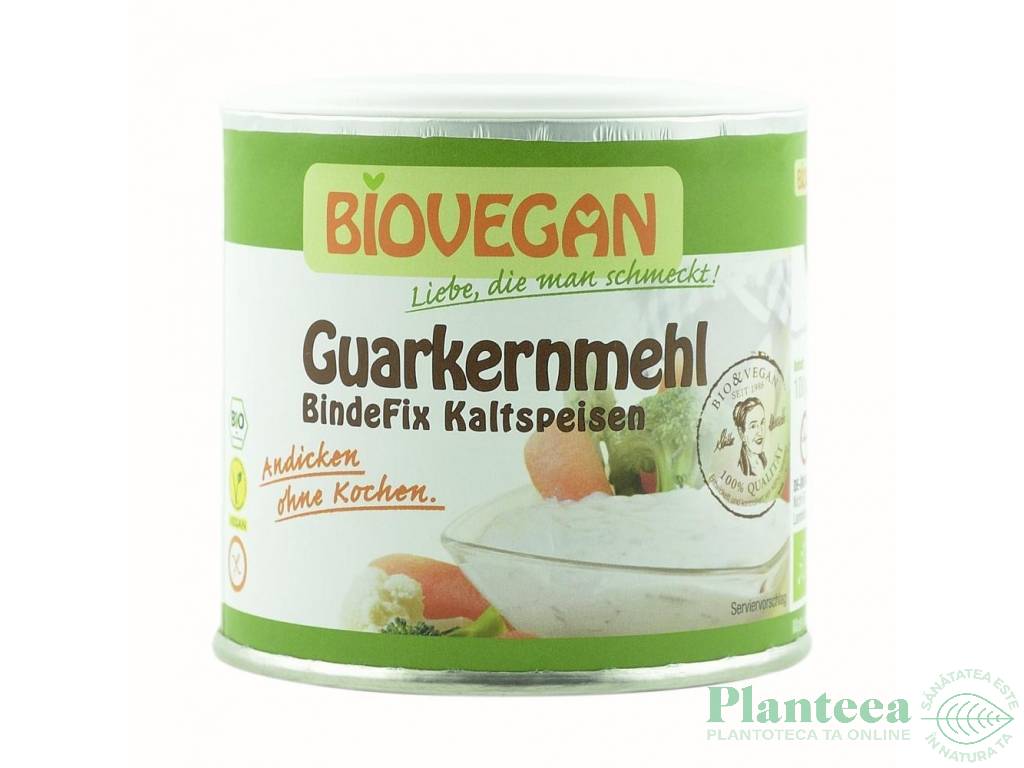 Guma guar praf fara gluten eco 100g - BIOVEGAN