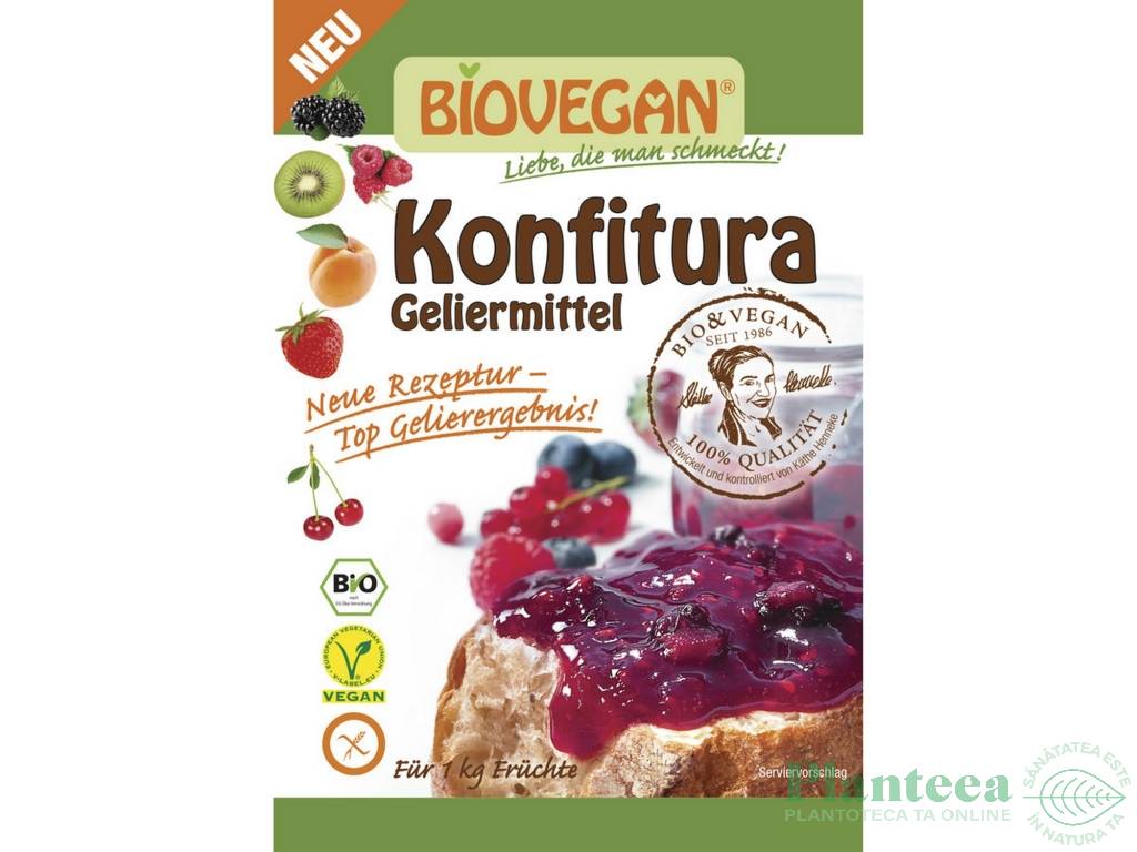 Gelifiant pt gemuri fara gluten eco 22g - BIOVEGAN