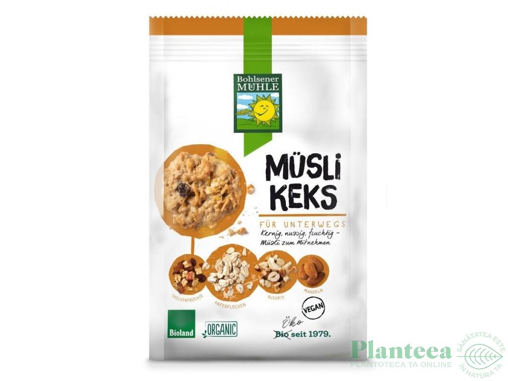 Biscuiti musli pentru drum eco 150g - BOHLSENER MUEHLE