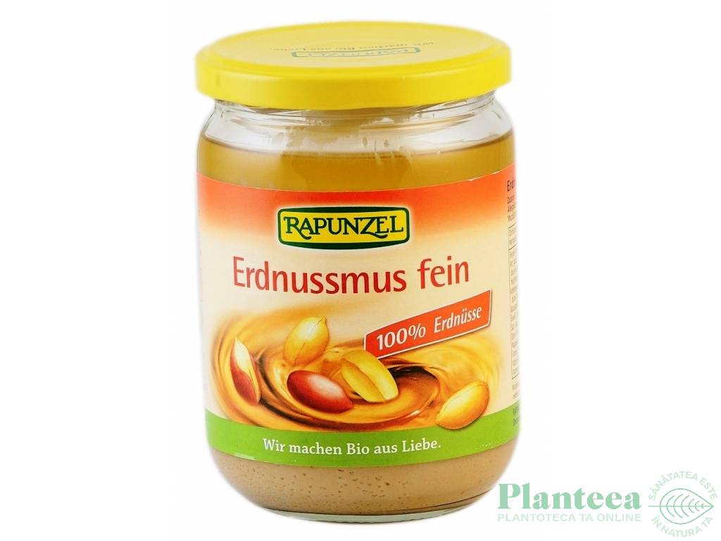 Pasta arahide fina 100% eco 500g - RAPUNZEL