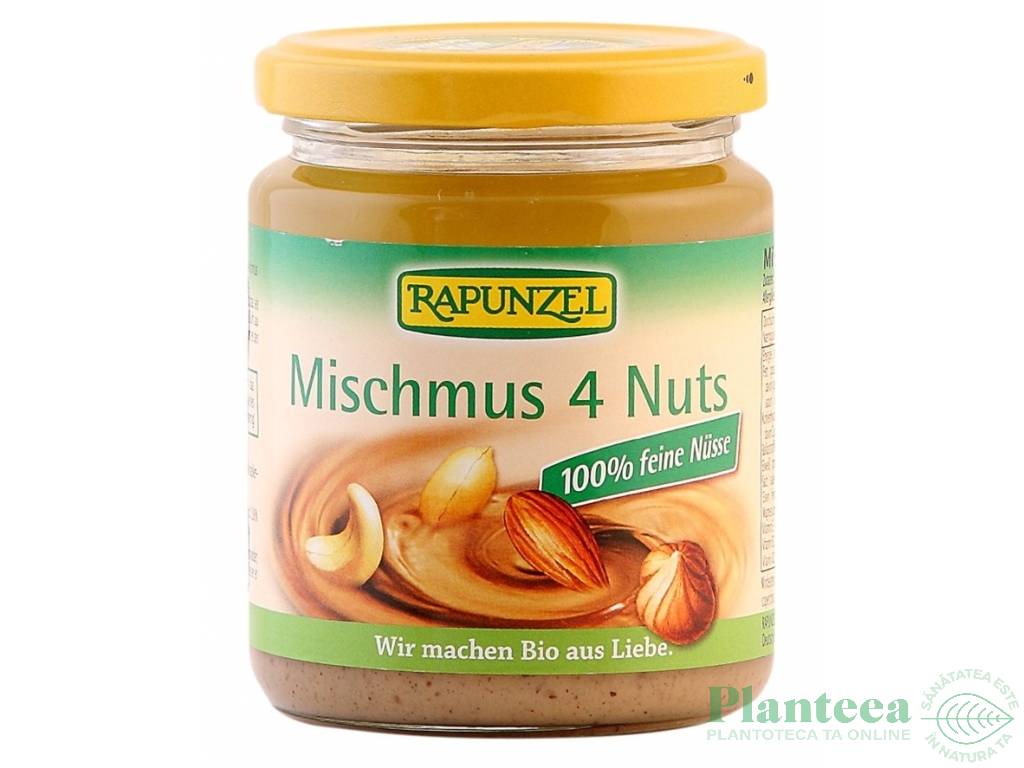 Pasta nuci mix 4sort eco 250g - RAPUNZEL