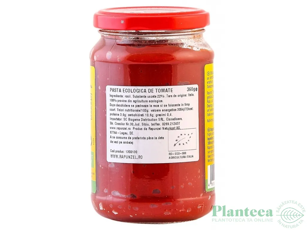 Pasta tomate eco 360g - RAPUNZEL
