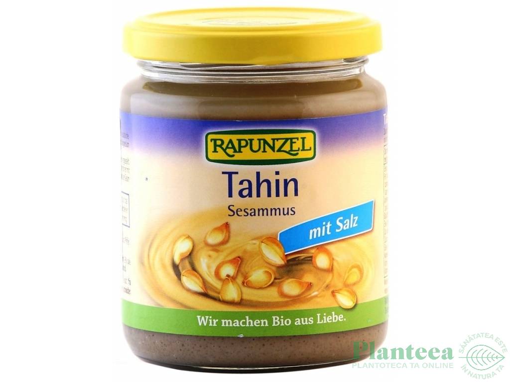 Pasta susan integral Tahini cu sare eco 250g - RAPUNZEL