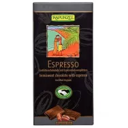Ciocolata neagra 55% espresso 80g - RAPUNZEL