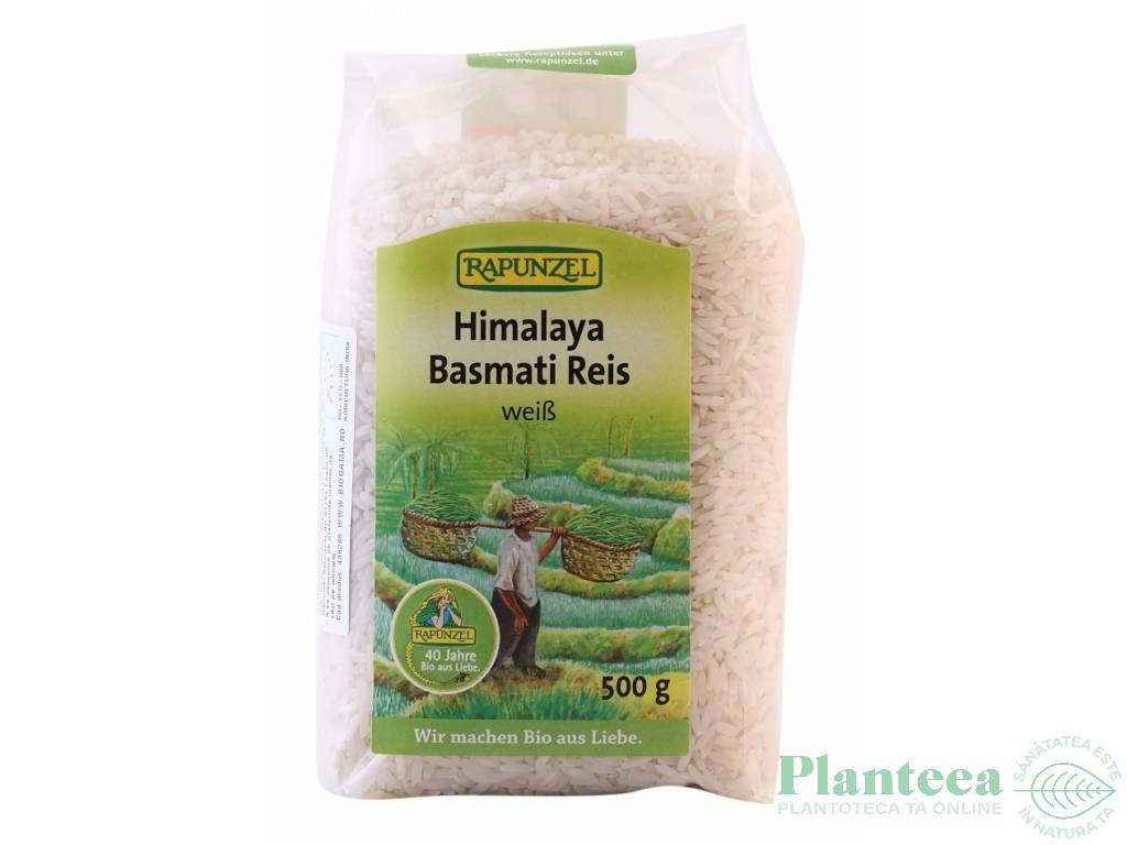 Orez basmati alb eco 500g - RAPUNZEL