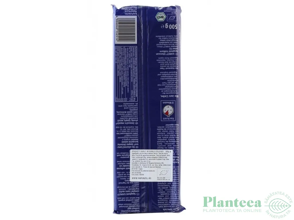 Paste spaghete kamut integral eco 500g - RAPUNZEL