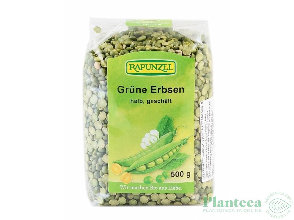 Mazare verde jumatati eco 500g - RAPUNZEL