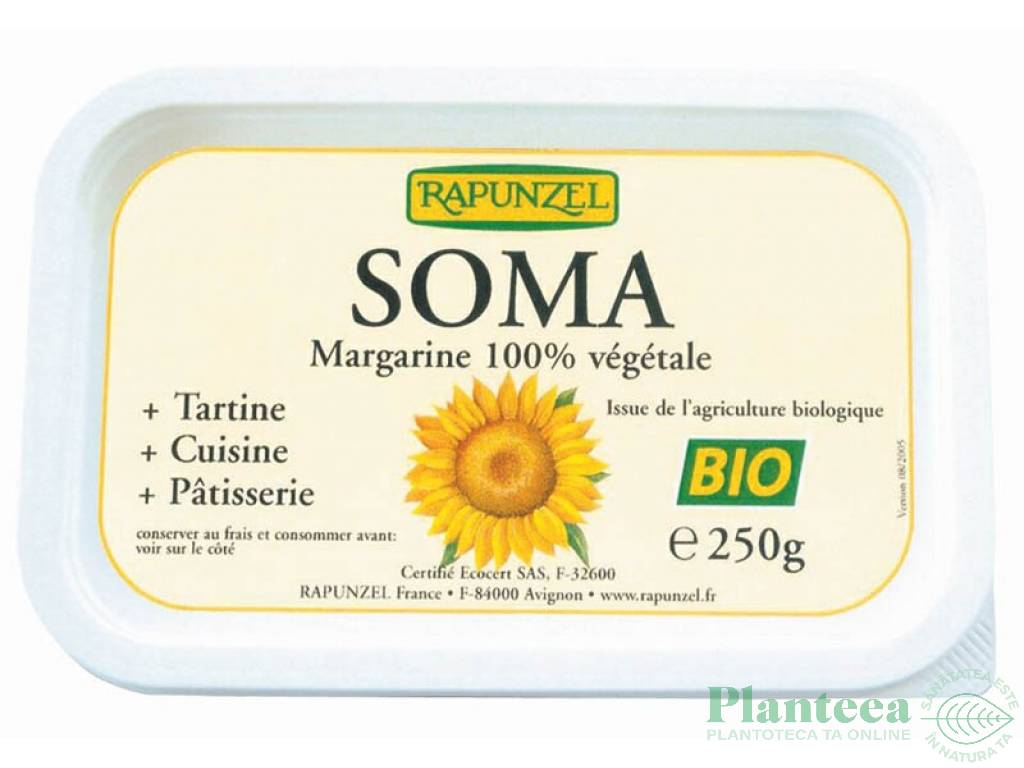 Margarina fl soarelui Prima eco 250g - RAPUNZEL