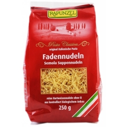 Paste fidea subtire grau semola eco 250g - RAPUNZEL