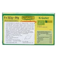 Cubulete supa legume ierburi eco 8x10,5g - RAPUNZEL
