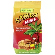 Napolitane alune ciocolata minis Samba eco 100g - RAPUNZEL