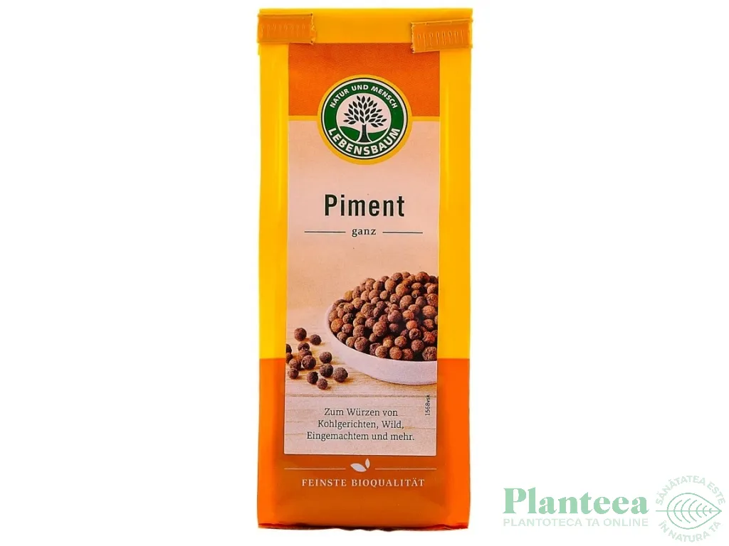 Condiment ienibahar [cuisoare englezesti] boabe eco 30g - LEBENSBAUM