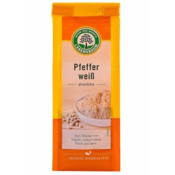 Condiment piper alb macinat eco 50g - LEBENSBAUM