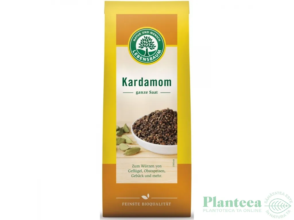 Condiment cardamom intreg eco 50g - LEBENSBAUM