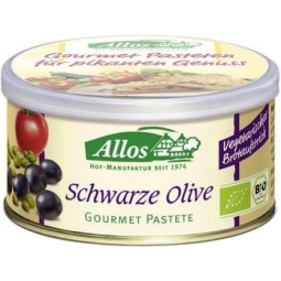 Pate vegetal masline negre 125g - ALLOS