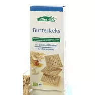 Biscuiti clasici grau unt miere eco 150g - ALLOS