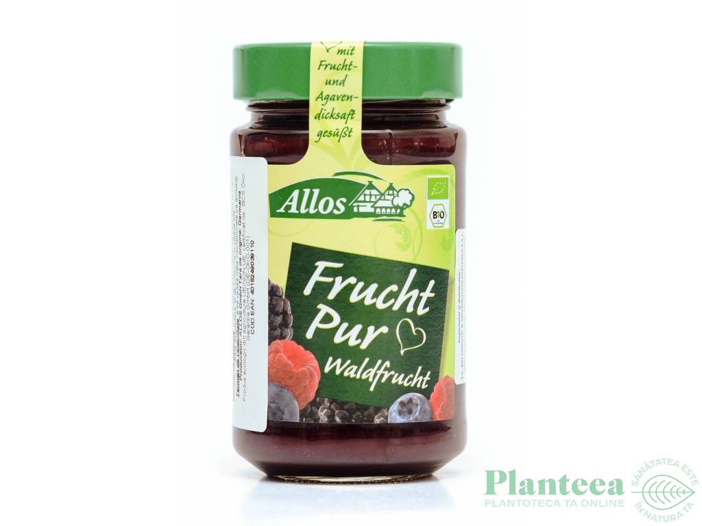 Dulceata fructe padure fara zahar 250g - ALLOS