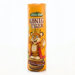 Biscuiti dubli crema cacao King Tiger copii eco 300g - ALLOS