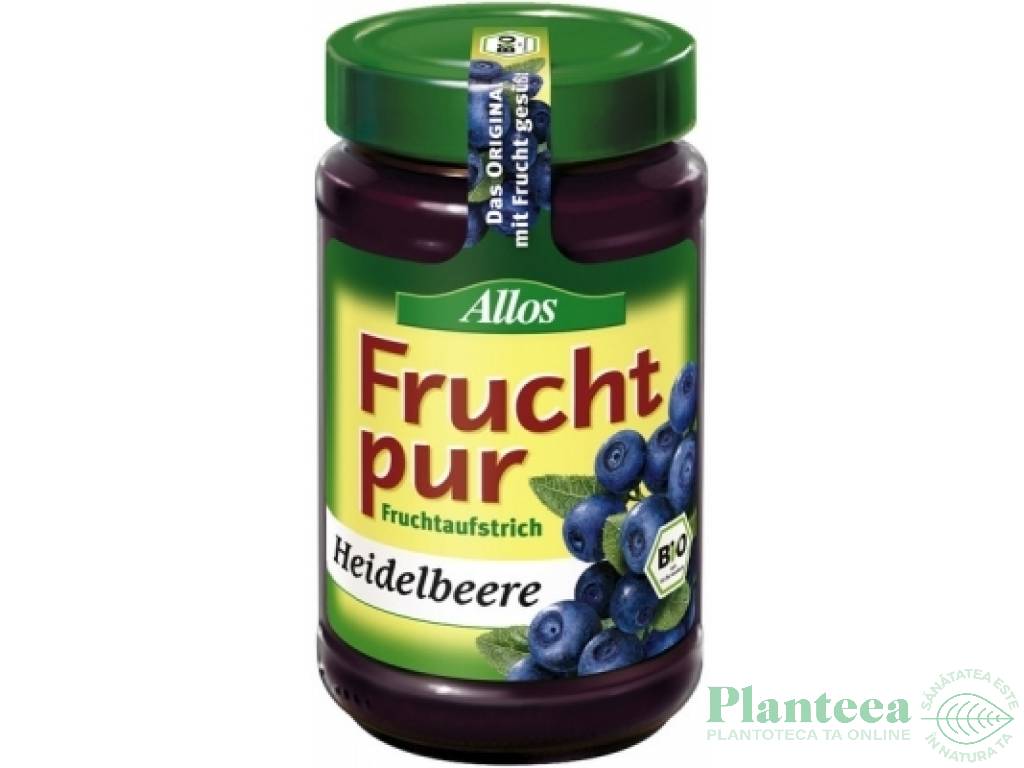 Dulceata afine fara zahar 250g - ALLOS