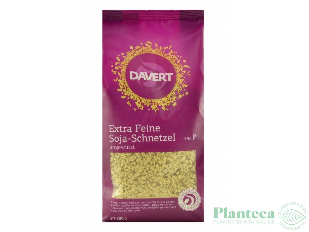 Soia texturata fulgi extrafini eco 200g - DAVERT