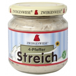 Pate vegetal fl soarelui 4ardei eco 180g - ZWERGENWIESE