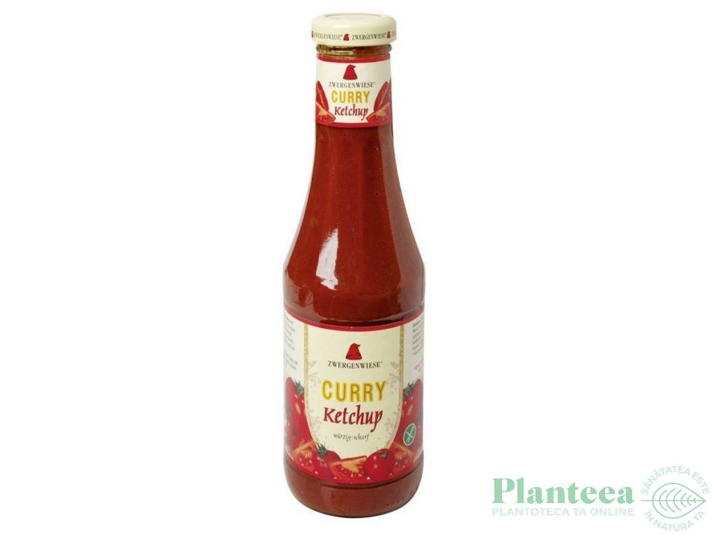 Ketchup curry fara gluten eco 500ml - ZWERGENWIESE