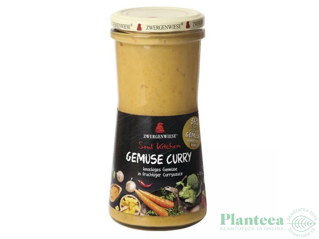 Meniu legume curry Soul Kitchen eco 420ml - ZWERGENWIESE