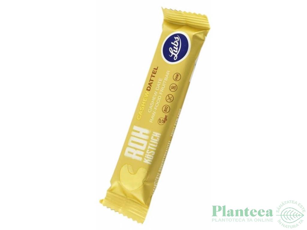 Baton fructe ananas migdale raw 48g - LUBS