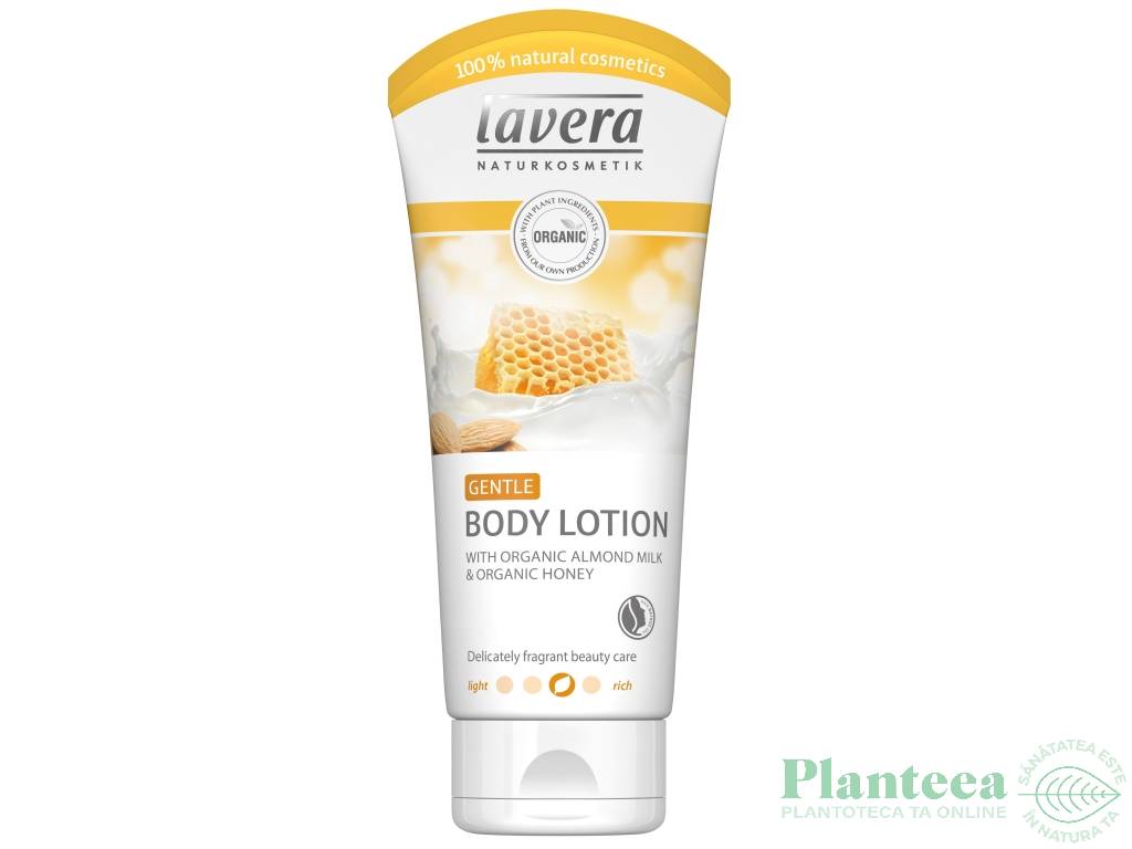 Lotiune corp delicata migdale miere 200ml - LAVERA