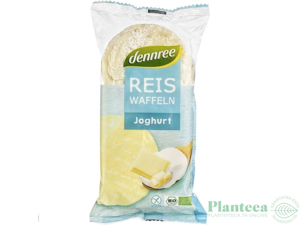 Rondele expandate orez iaurt eco 100g - DENNREE